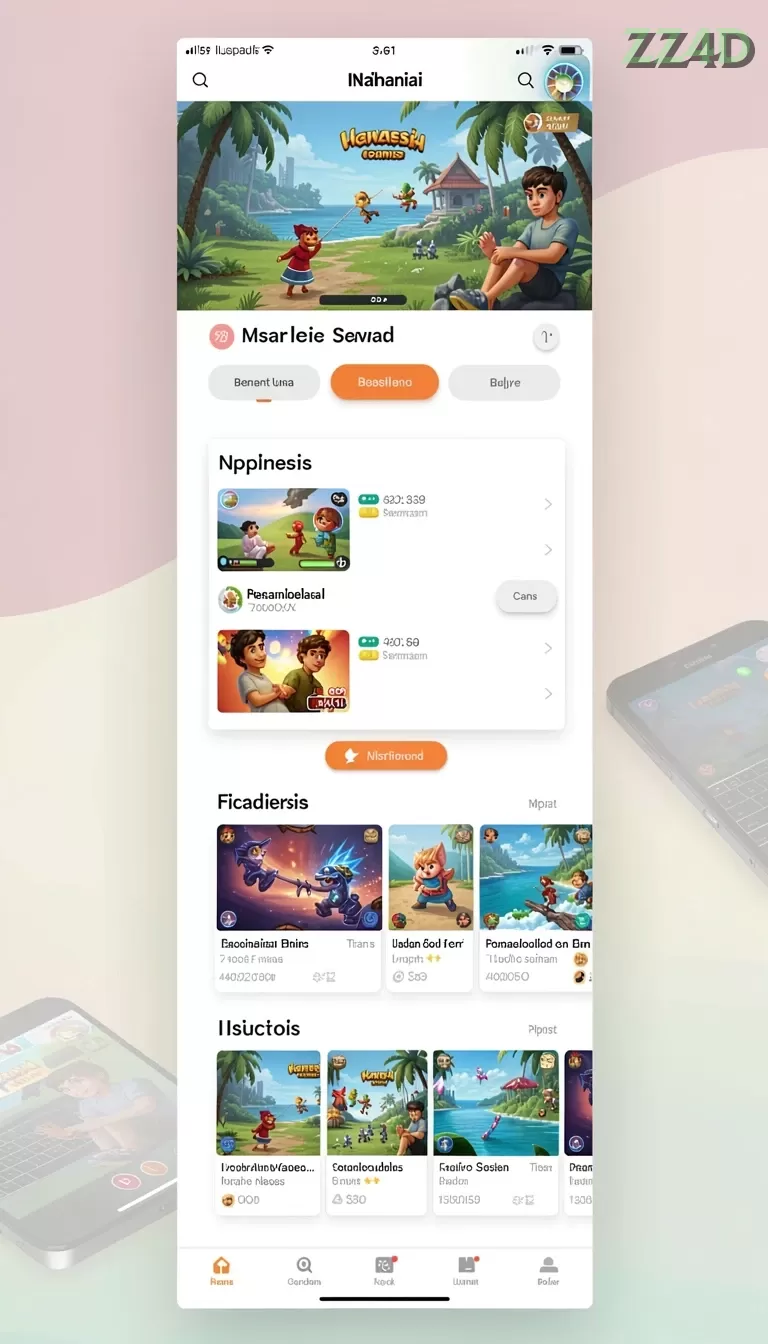 Cuplikan layar 98SPIN — menu navigasi