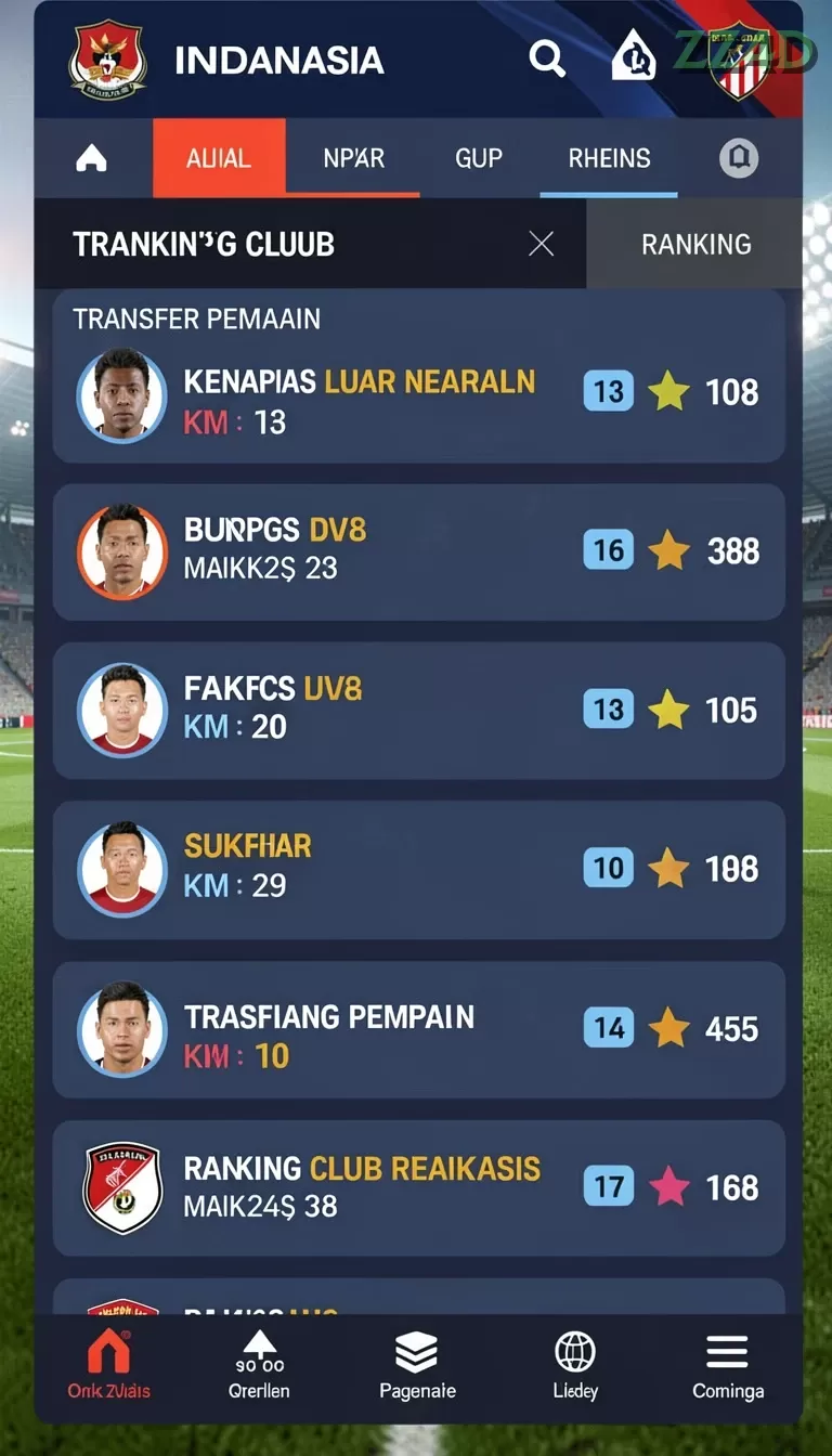 Cuplikan layar KILAT77 — aktivitas